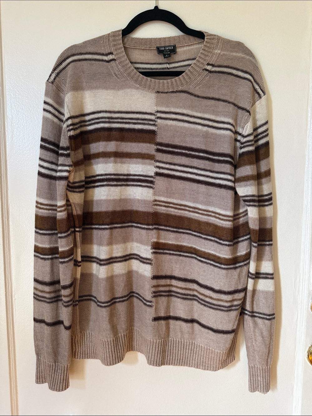 Todd snyder 100% linen knit sweater